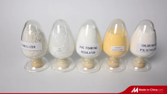 Stabilizzatore termico di metilstatina in PVC con pannello in PVC di vendita calda cinese
